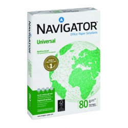 Papel navigator universal, din a4, 80 grs/m². paquete de 500 hojas