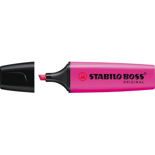 Marcador fluorescente stabilo boss original, violeta