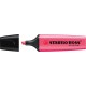 Marcador fluorescente stabilo boss original, rosa