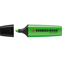 Marcador fluorescente stabilo boss original, verde