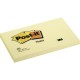 Bloc de notas adhesivas 3m post-it 655, 76x127 mm. canary yellow