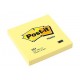 Bloc de notas adhesivas 3m post-it 654, 76x76 mm. canary yellow