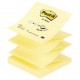 Bloc de notas adhesivas 3m post-it z-notes, 76x76 mm. canary yellow