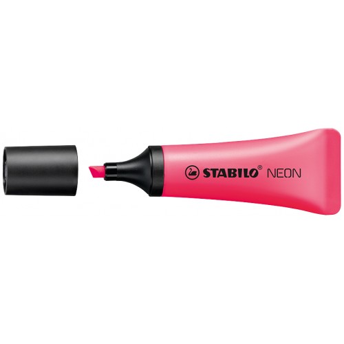 Marcador fluorescente stabilo neon, magenta