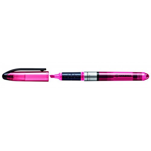 Marcador fluorescente stabilo navigator, rosa