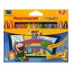 Lápiz de cera bic kids plastidecor peques en colores surtidos, estuche de 12 uds.
