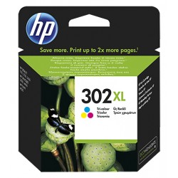 Cartucho ink-jet hewlett packard deskjet 1110/2130/2132 aio, 302xl color