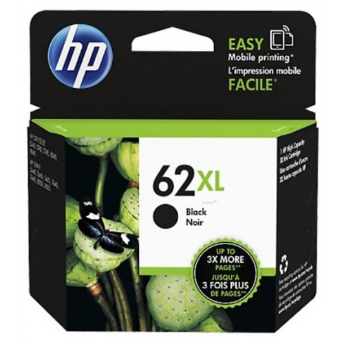 Cartucho ink-jet hewlett packard envy 5540e aio/5540 series/5542e aio, 62xl negro