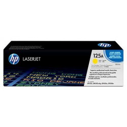 Toner laser hewlett packard color laserjet cm1300 series/cm 1312 cb mfp, 125a amarillo