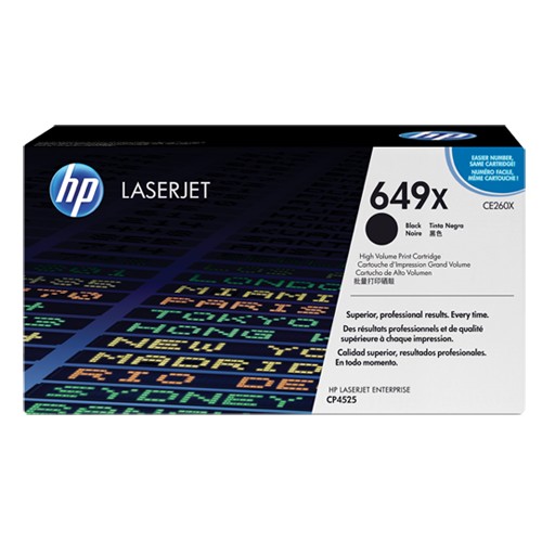 Toner laser hewlett packard laserjet color cp4025/4525/4525dn negro.