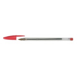 Bolígrafo bic cristal original rojo