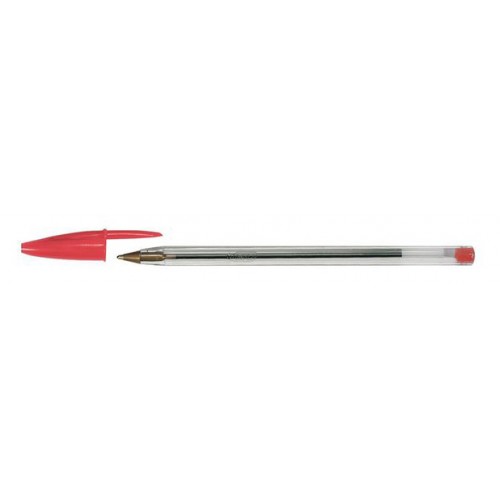 Bolígrafo bic cristal original, rojo