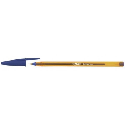 Bolígrafo bic cristal original fine, azul