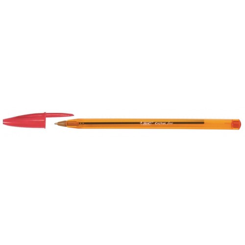 Bolígrafo bic cristal original fine, rojo