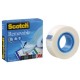 Cinta adhesiva removible 3m scotch magic 811, 19 mm. x 33 mts.