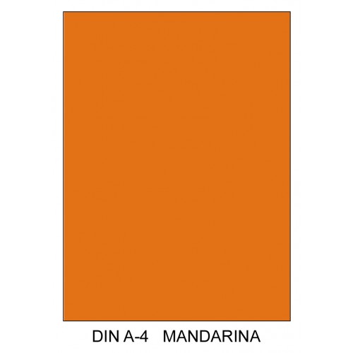 Cartulina canson iris, din a4, 185 grs/m². mandarina