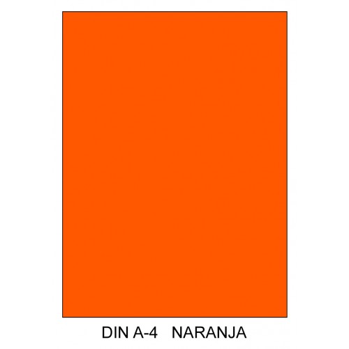Cartulina canson iris, din a4, 185 grs/m². naranja