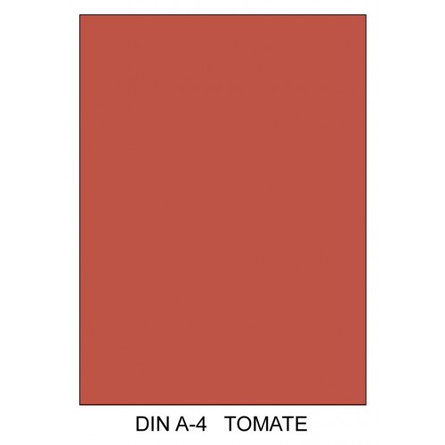 Cartulina canson iris, din a4, 185 grs/m². tomate