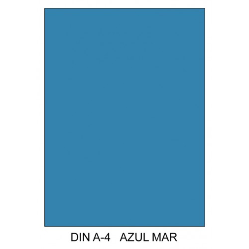 Cartulina canson iris, din a4, 185 grs/m². azul mar