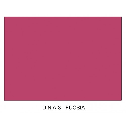 Cartulina canson iris, din a3, 185 grs/m². fucsia