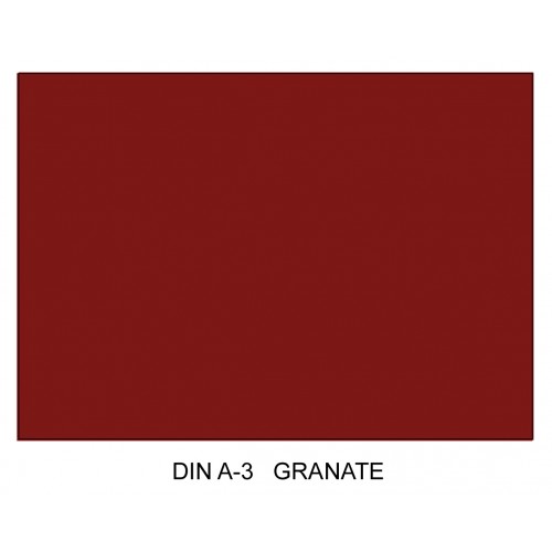 Cartulina canson iris, din a3, 185 grs/m². granate