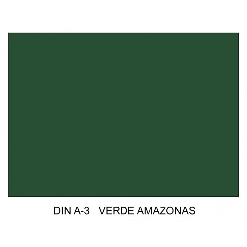 Cartulina canson iris, din a3, 185 grs/m². verde amazonas
