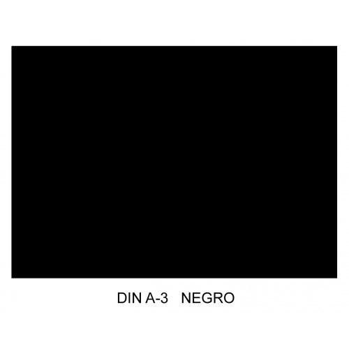 Cartulina canson iris, din a3, 185 grs/m². negro