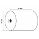 Rollo de papel térmico fabrisa 57x30x12 mm.