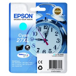 Cartucho ink-jet epson workforce wf-3600 series/wf-3620dwf/wf-3620wf, 27xl cyan