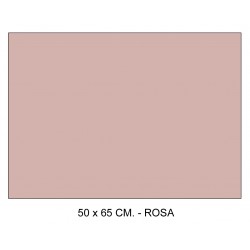 Cartulina canson iris, 50x65 cm. 185 grs/m². rosa