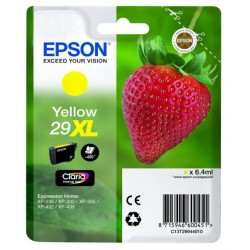 Cartucho ink-jet epson expression home xp-235/xp-240 series/xp-245, 29XL amarillo