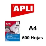 BLANCAS CANTOS ROMOS, CAJAS DE 500 HOJAS DIN A4