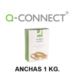 Q-CONNECT ANCHAS, CAJA DE 1 KG.