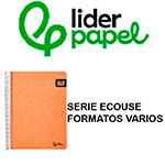 TAPAS BLANDAS LIDERPAPEL SERIE ECOUSE, FORMATOS VARIOS