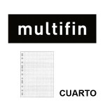 MULTIFIN 3002 EN FORMATO 4º NATURAL, 50 HJ. 90 GRS. CON CUADRÍCULAS Y RAYADOS VARIADOS