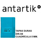 TAPAS DURAS SÍMIL PIEL ANTARTIK NOTES, DIN A6, 100 HJ. 80 GRS/M². 5x5 S/M.