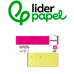 ORIGINAL CON MATRIZ, NUMERADO LIDERPAPEL, 145x60 MM.