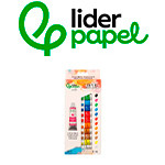 TÉMPERAS LIDERPAPEL, TUBOS DE ALUMINIO/PLÁSTICO DE 12, 60 y 75 ML.