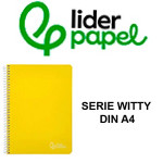TAPAS DURAS LIDERPAPEL SERIE WITTY, DIN A4